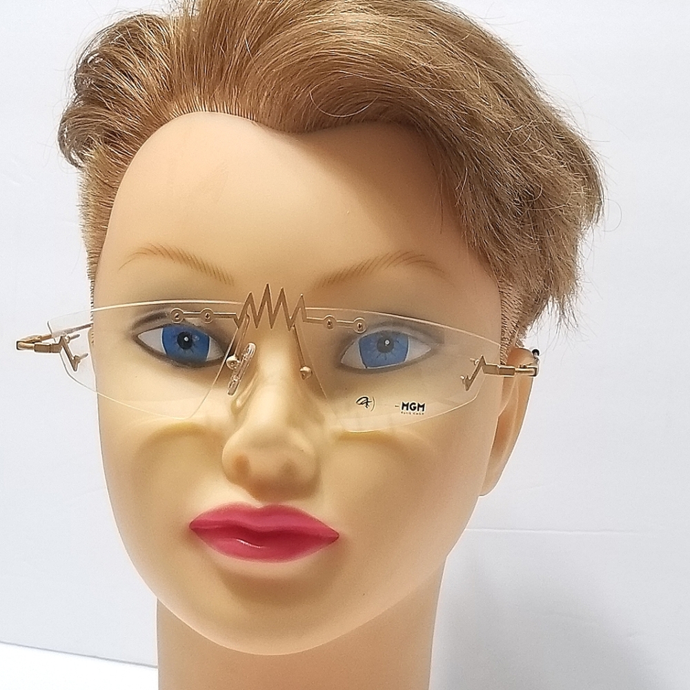 Vintage Amazing Rare Artsy European Eyewear by MGM Optik Germany - Picture 7 of 16